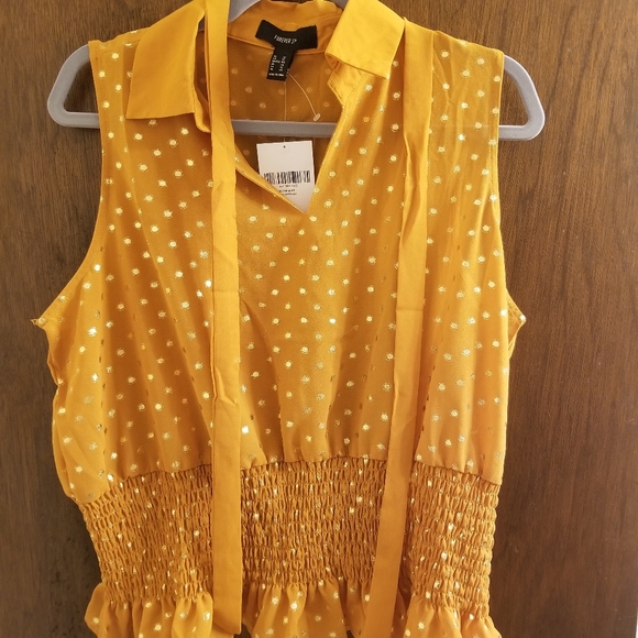 Forever 21 Sheer Sleevless top - Picture 1 of 4